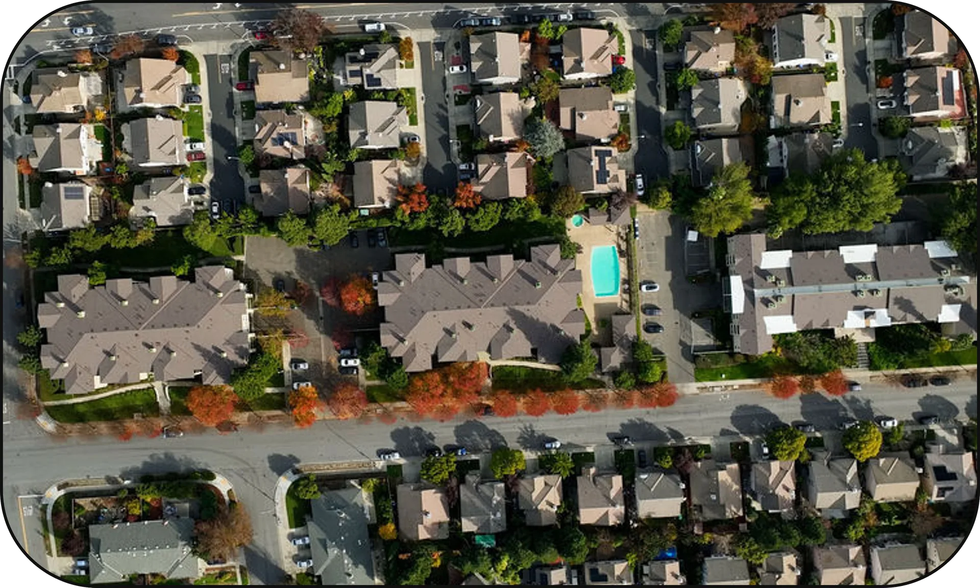 Asphalt shingle installation at Fremont The Pavilions HOA