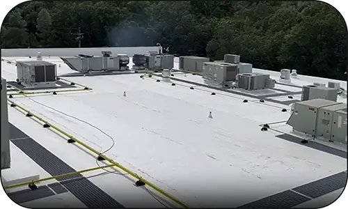 Commercial TPO Roofing project in Santa Rosa